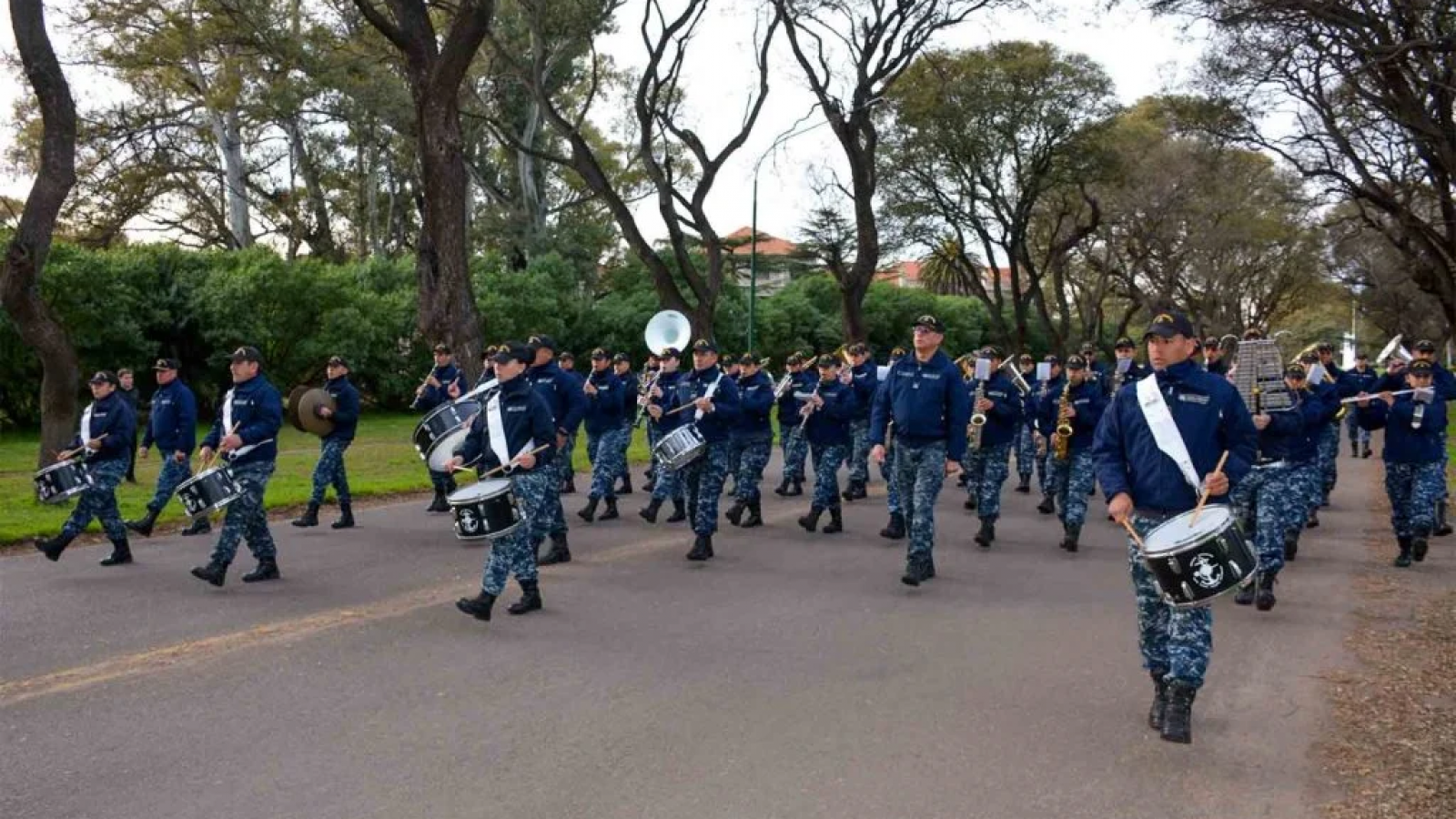 La Banda de la Base Naval Puerto Belgrano se presenta gratis en Puerto Madryn