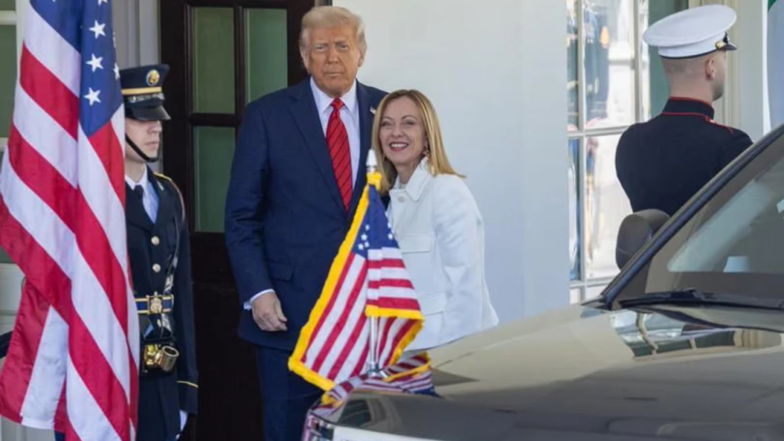 Italia canceló una visita oficial a Estados Unidos tras declaraciones de Trump sobre Meloni
