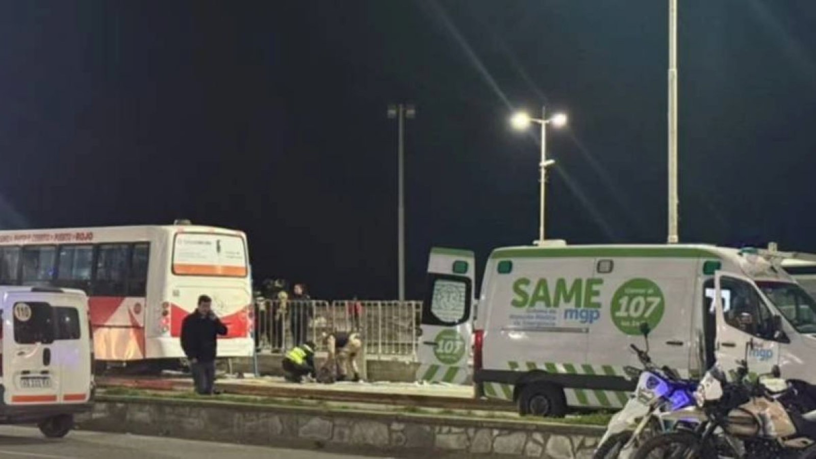 Tragedia en Mar del Plata: un colectivo subió a la vereda y atropelló a varias personas