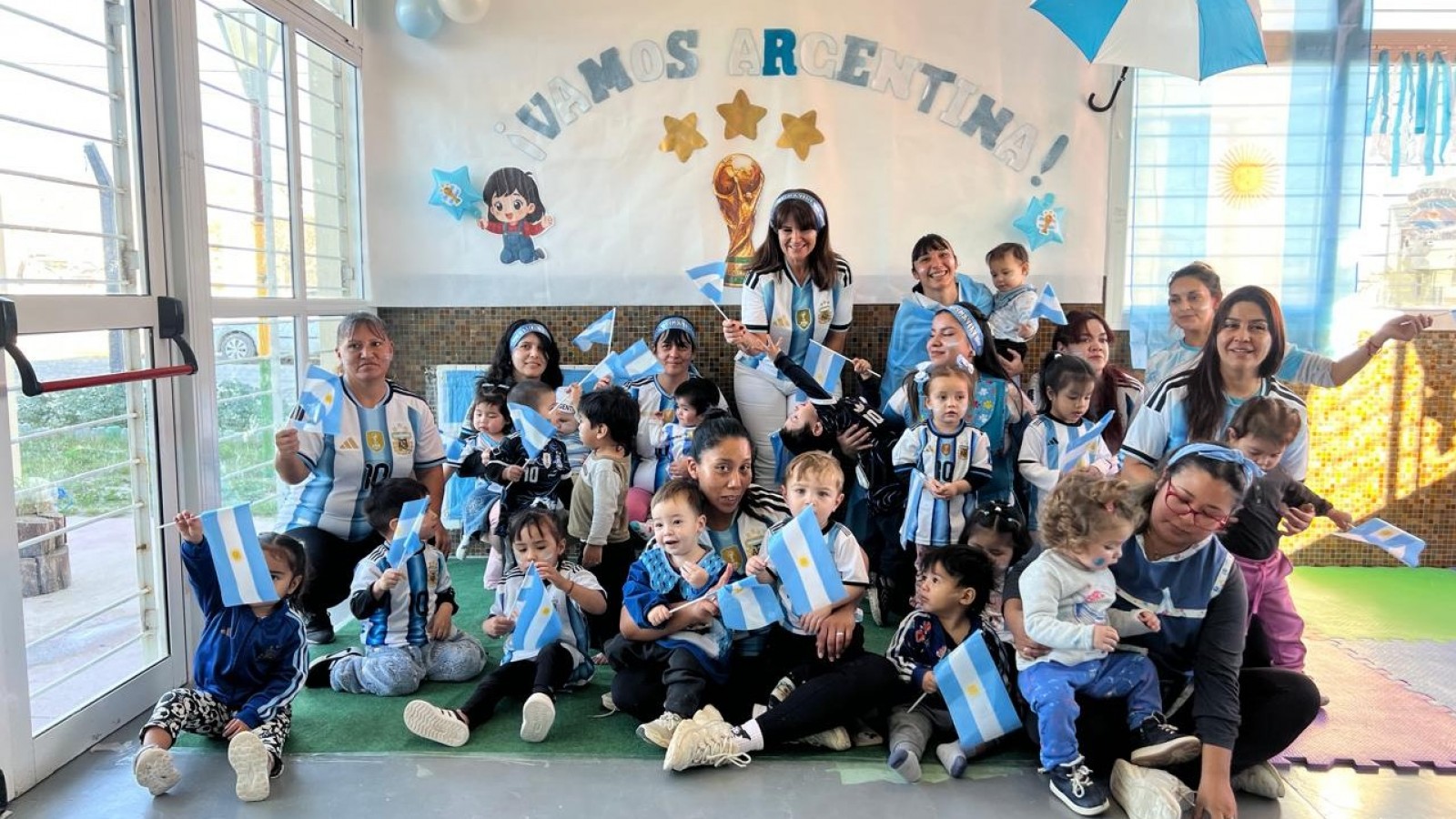 Los centros de Primera Infancia celebran el mundial