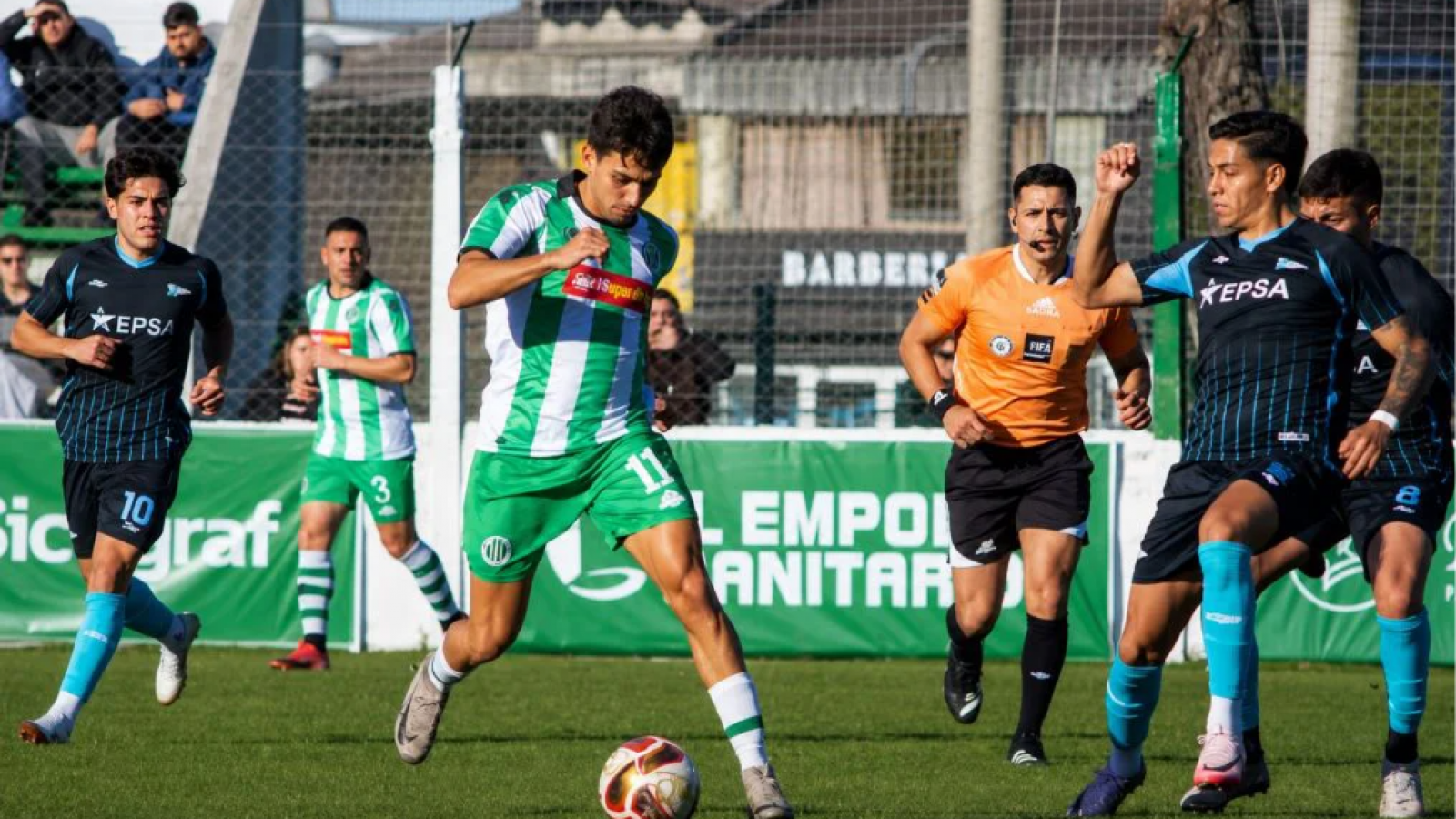 Dura derrota de Guillermo Brown: perdió 3-0 frente a Kimberley