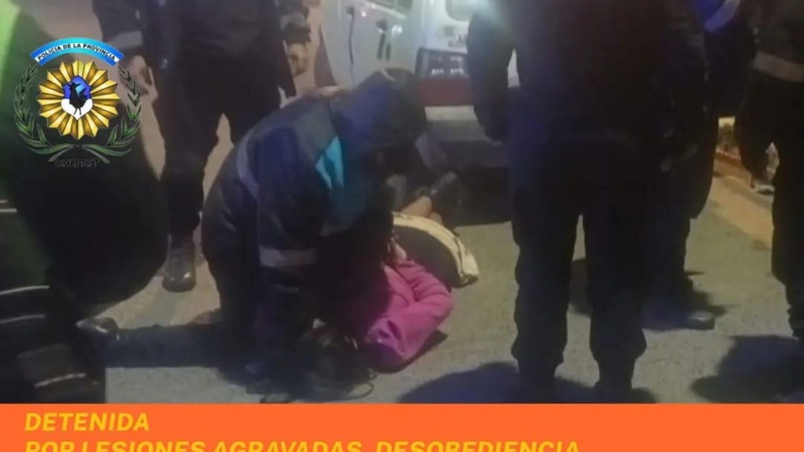 Puerto Madryn: detuvieron a una conductora con alcoholemia positiva tras agredir a una policía en un control