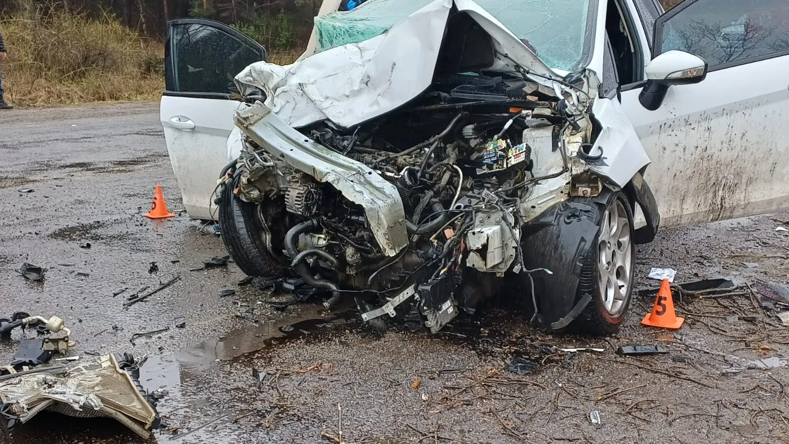 Fatal choque en Trevelin: una mujer de Comodoro perdió la vida