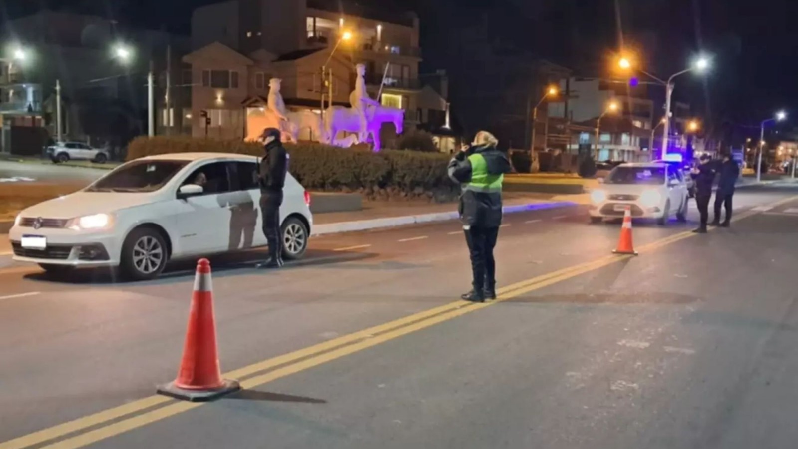 Controles de tránsito en Madryn: detectaron ocho alcoholemias positivas y retuvieron 12 vehículos