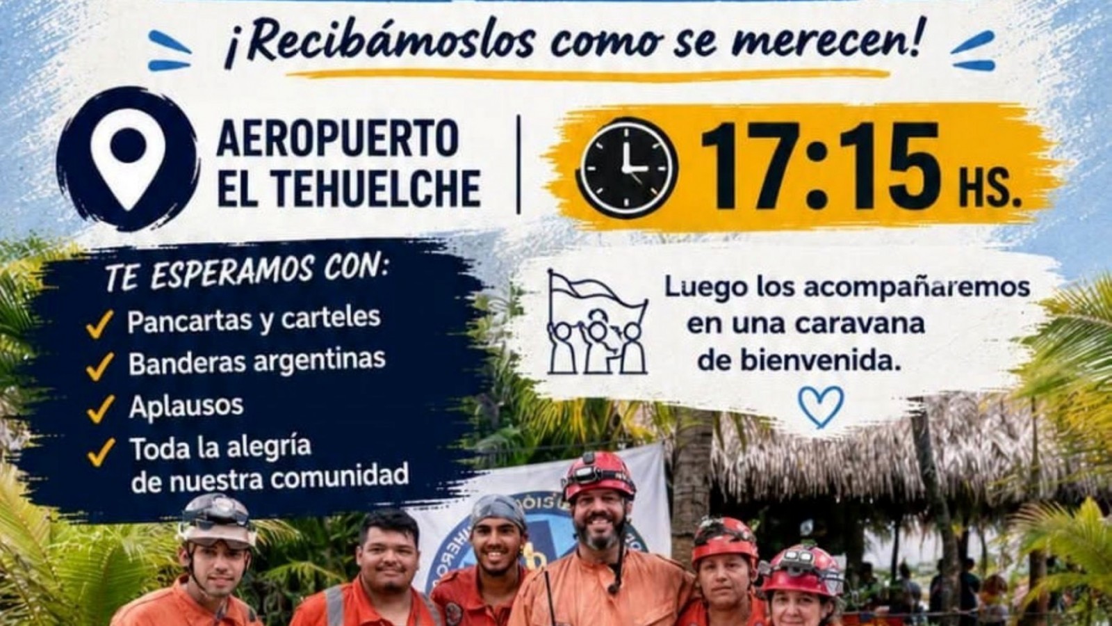 Puerto Madryn prepara un emotivo recibimiento para los voluntarios de CEPA que regresan de Venezuela