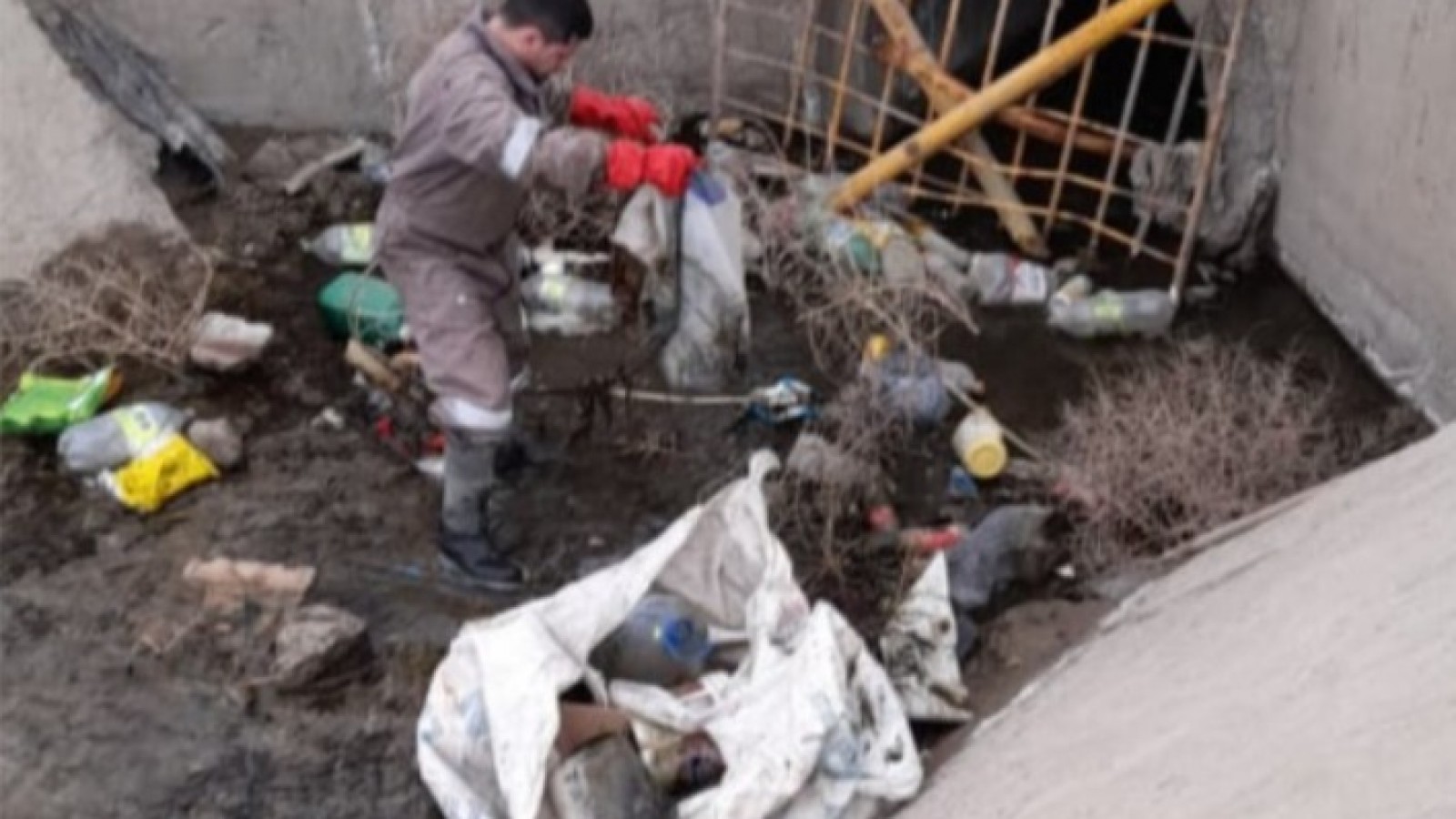 El Municipio de Comodoro realizó tareas de prevención ante el alerta por lluvias en la zona sur de la provincia