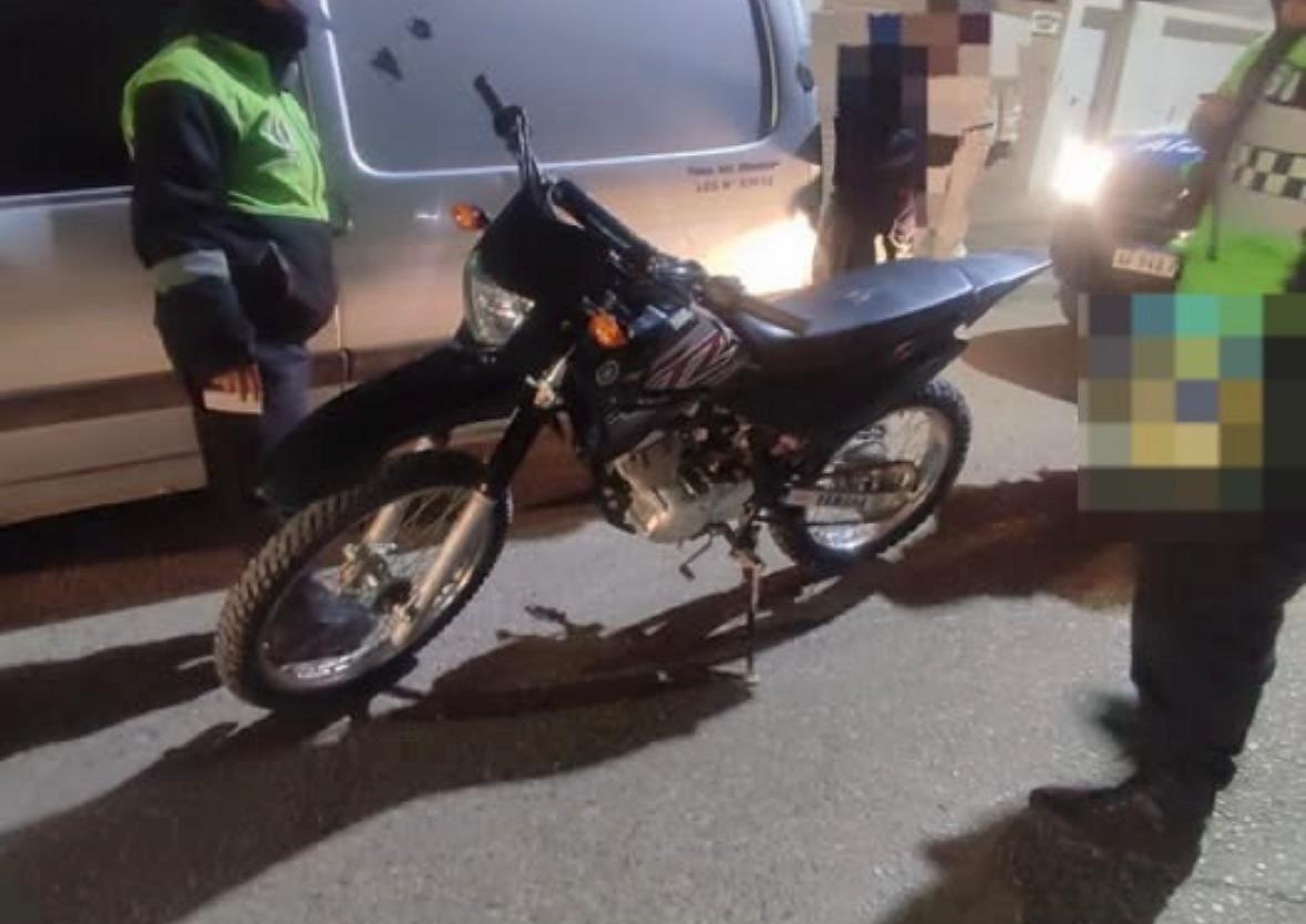 Detuvieron a un motociclista que circulaba en un vehículo con pedido de secuestro