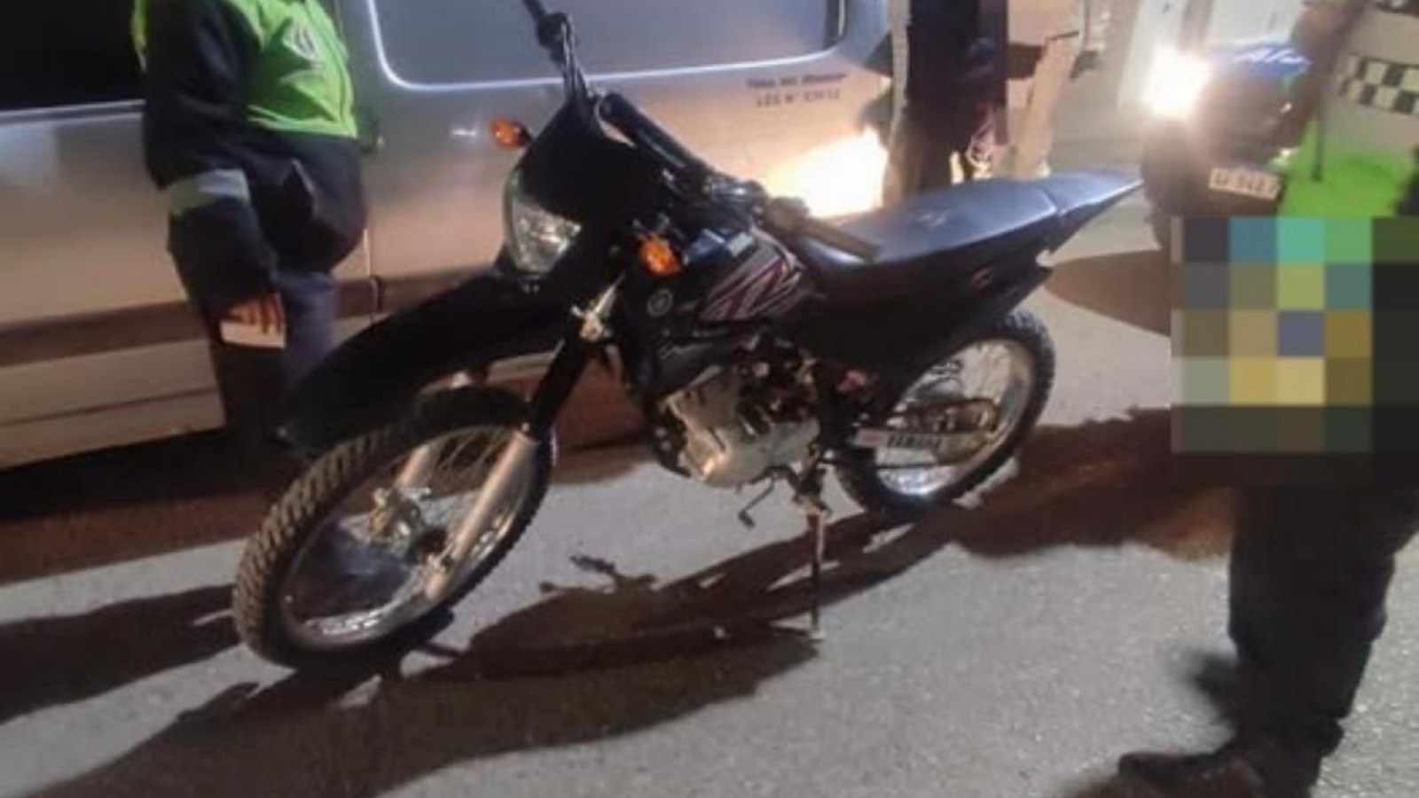 Detuvieron a un motociclista que circulaba en un vehículo con pedido de secuestro