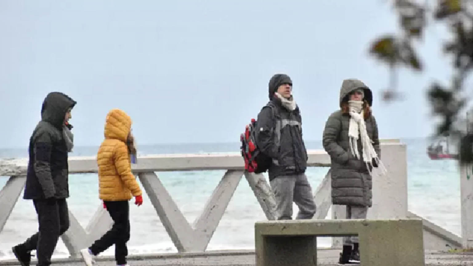 Alerta por frío extremo en Chubut: el norte provincial continúa bajo advertencia meteorológica
