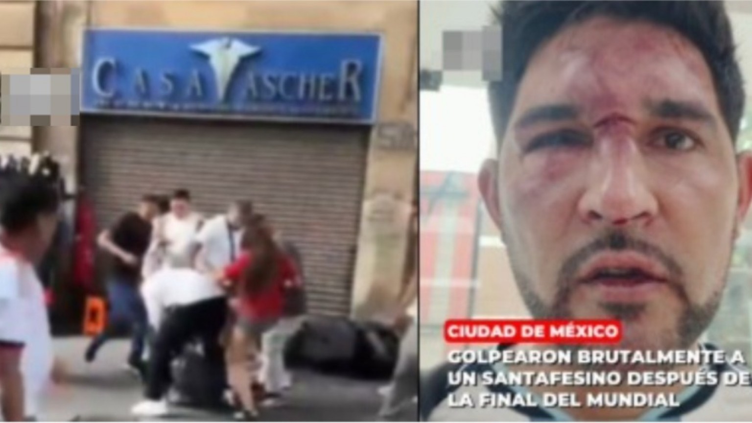 Horror tras la final del Mundial: un argentino fue atacado en México y ahora denuncia amenazas de muerte
