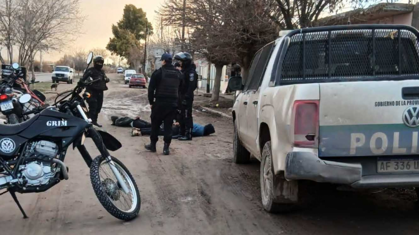 Trelew: dos demorados tras un procedimiento policial en el barrio Abel Amaya