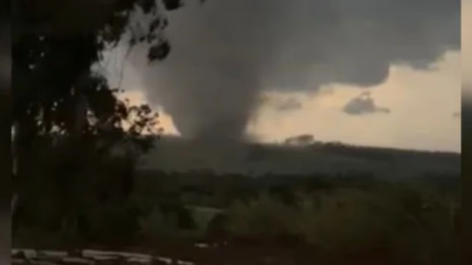 Un tornado provocó destrozos y dejó al menos siete heridos en el sur de Brasil