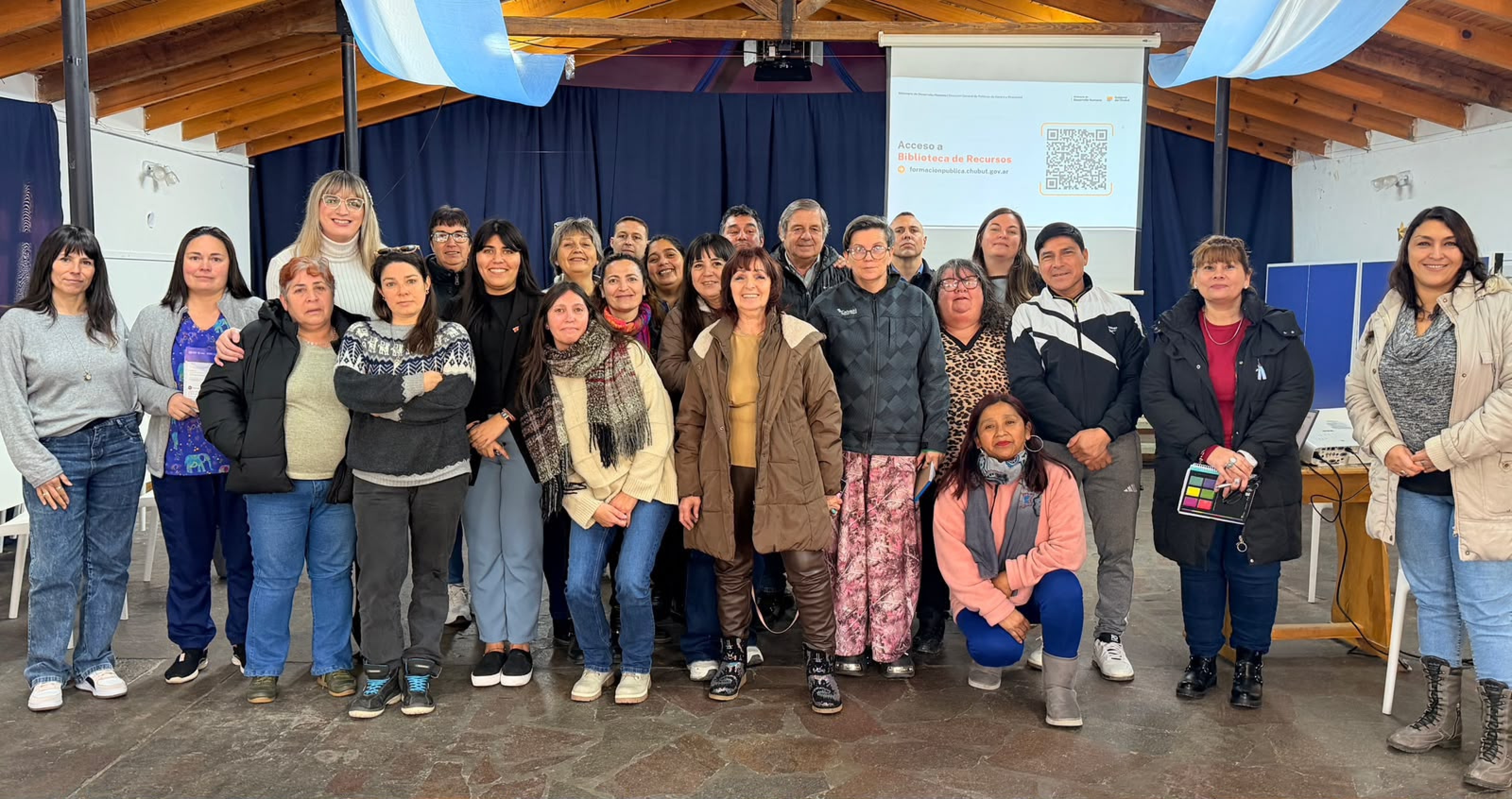 Provincia realizó en Puerto Pirámides una capacitación sobre el abordaje integral de situaciones de violencia
