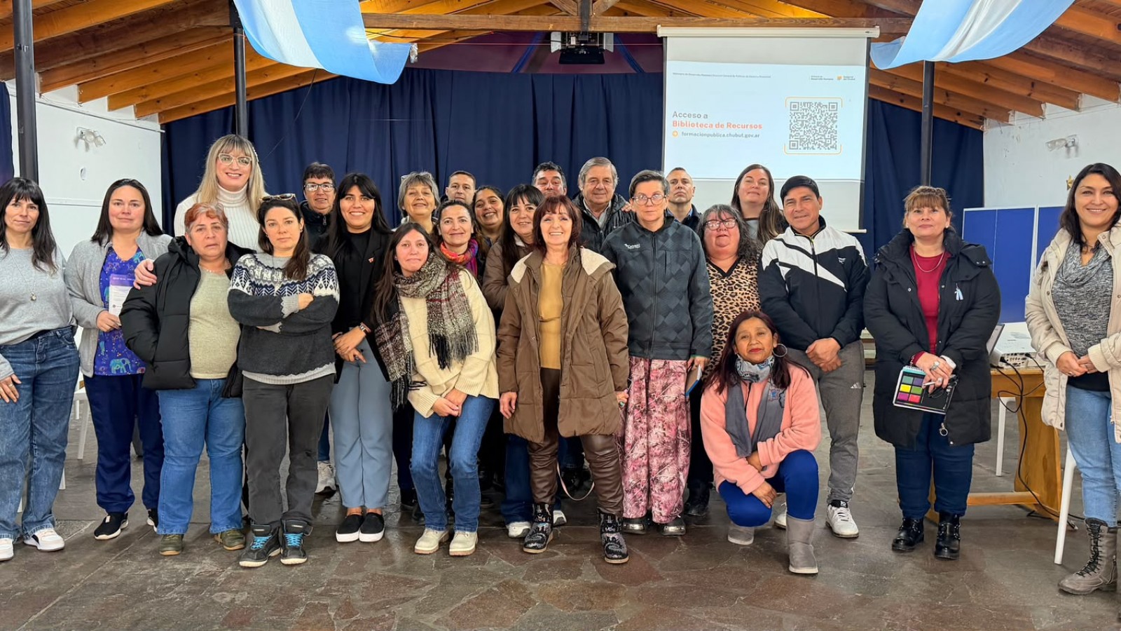 Provincia realizó en Puerto Pirámides una capacitación sobre el abordaje integral de situaciones de violencia