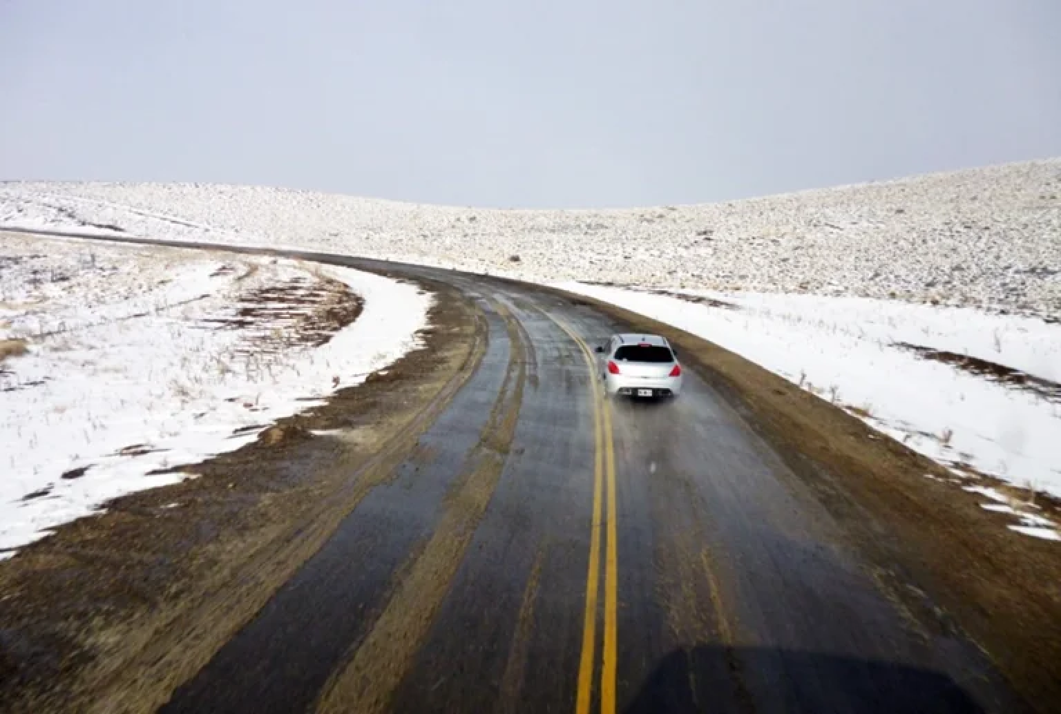 Doble alerta amarilla en Chubut por frío extremo y nevadas: las zonas afectadas
