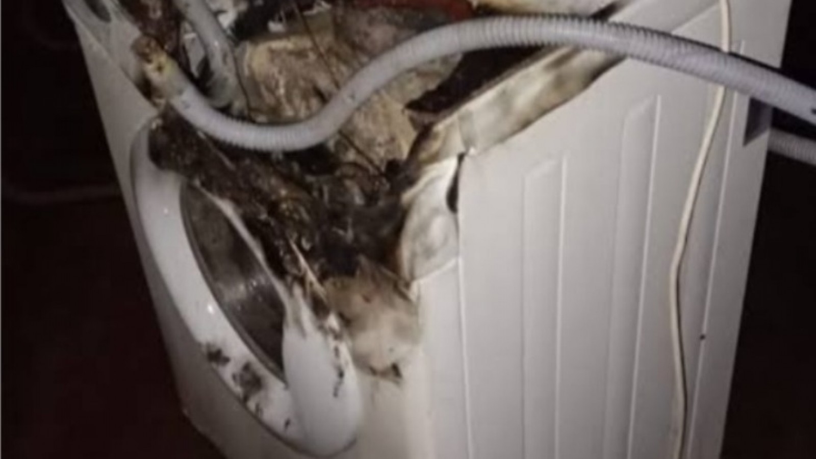 Trelew: un lavarropas sufrió un principio de incendio dentro de una vivienda