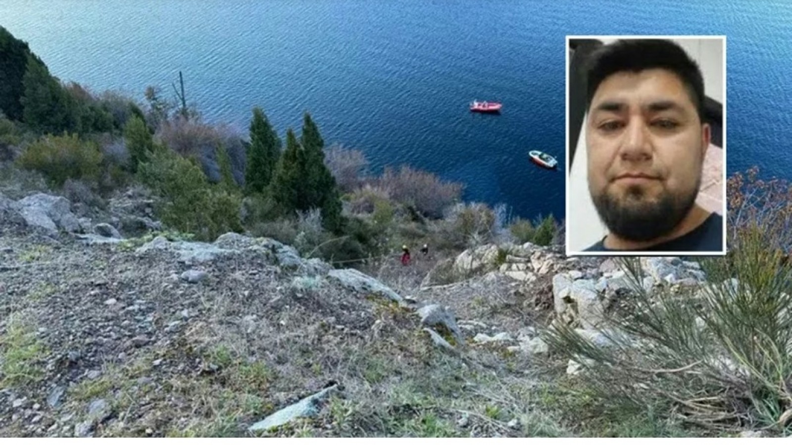 Patagonia: buscaban a un joven de 34 años y lo encontraron muerto dentro de su auto en un lago