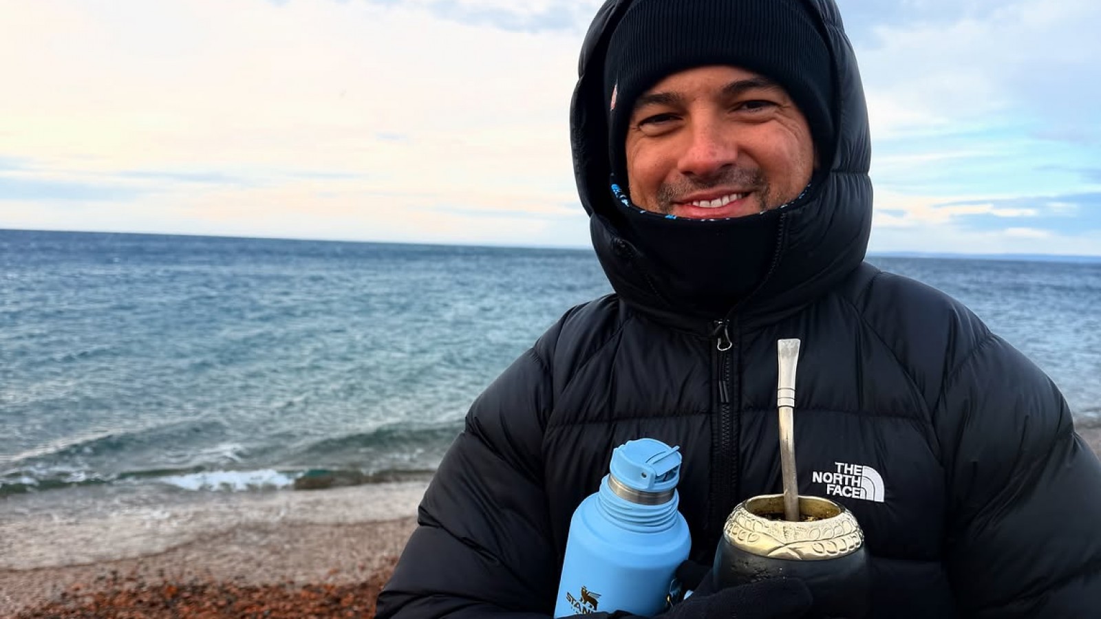 Leandro "Chino" Leunis hizo una escapada a Puerto Madryn y compartió las imágenes de su visita
