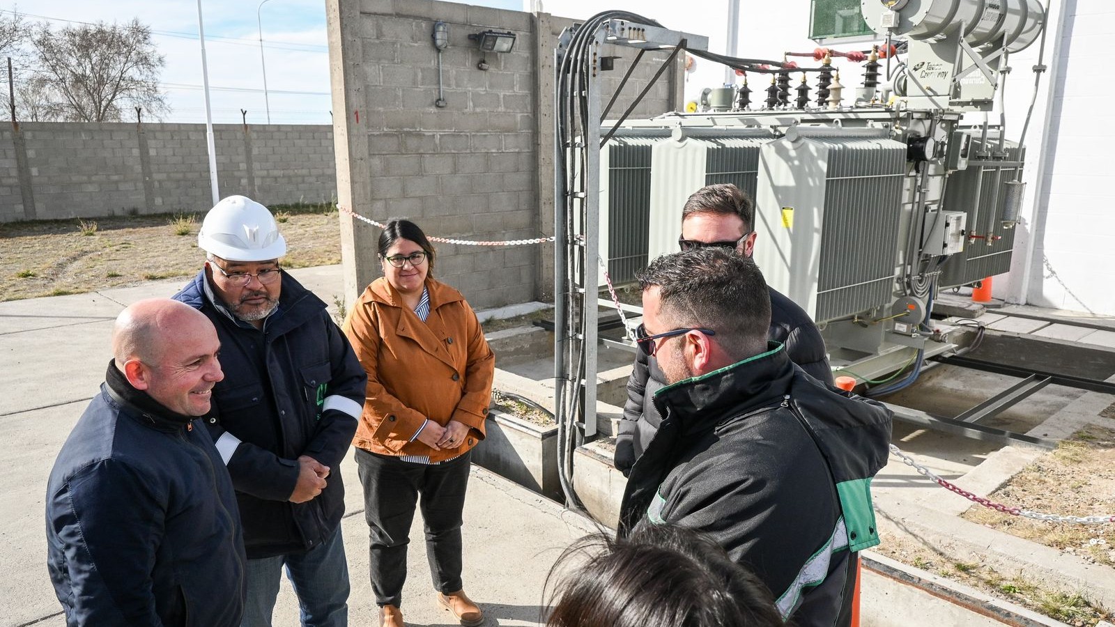 Sastre destacó la millonaria incorporación del nuevo transformador en la Estación Transformadora Norte
