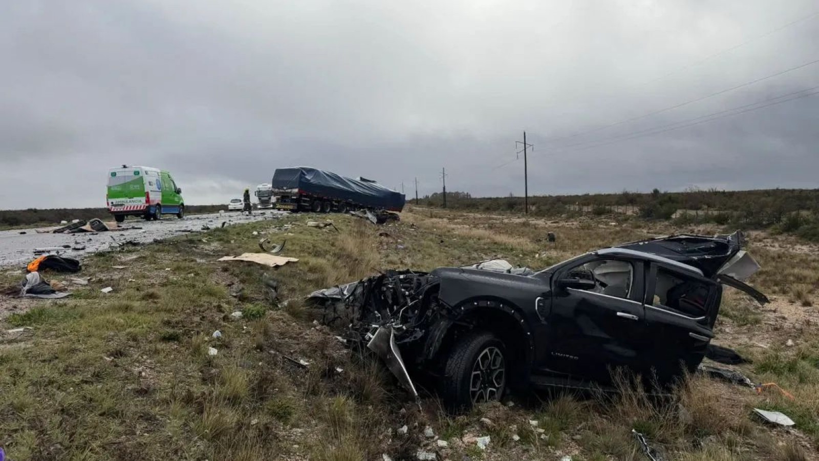 Tragedia en la Ruta 250: las víctimas serían oriundas de Puerto Madryn