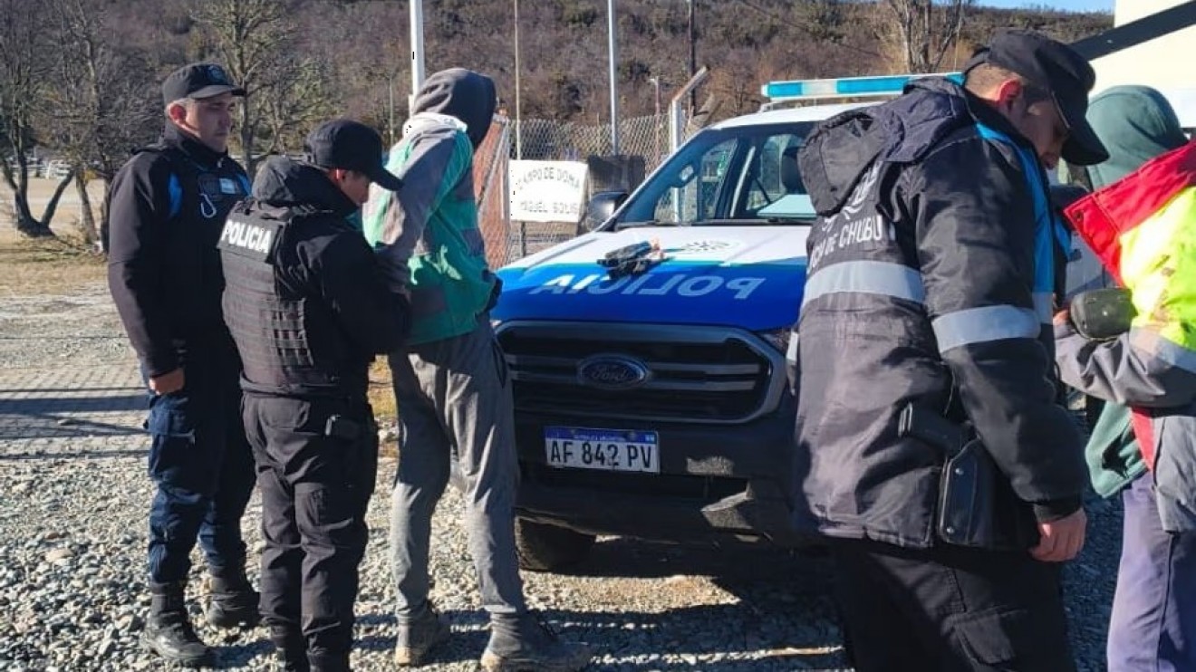Atrapado en la cordillera: cayó un prófugo oriundo de Trelew que era buscado desde hacía un año