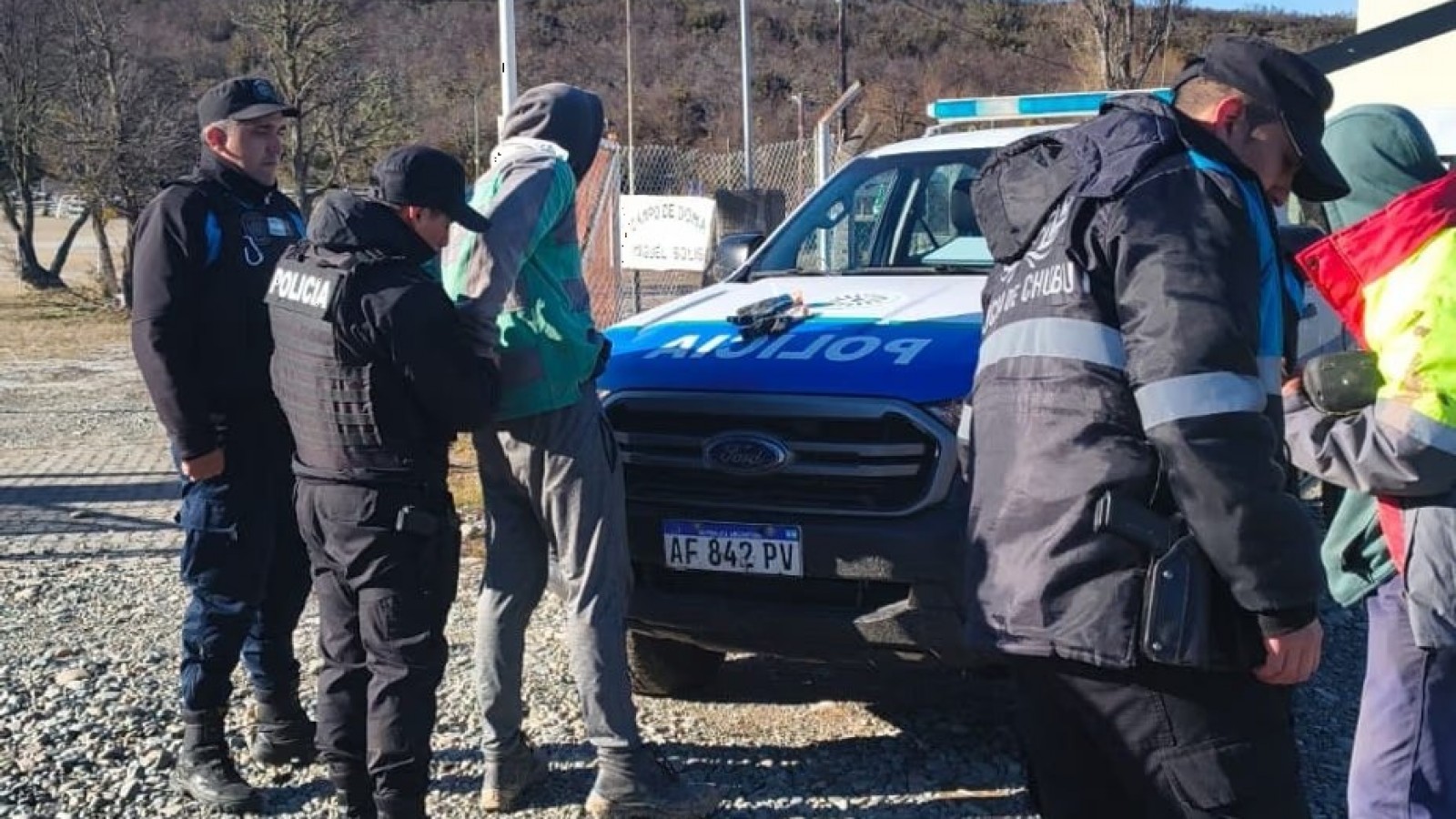 Atrapado en la cordillera: cayó un prófugo oriundo de Trelew que era buscado desde hacía un año