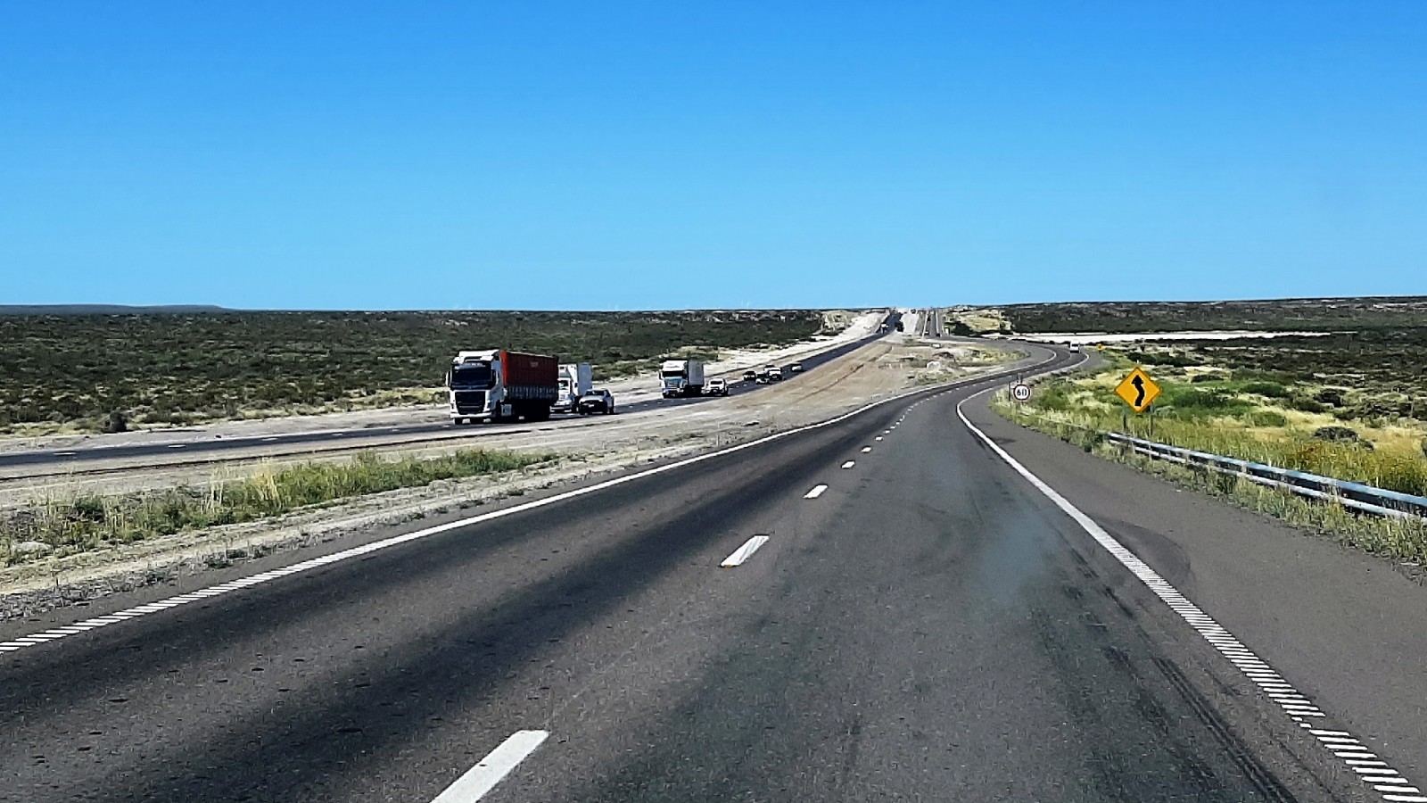 Tragedia en la Ruta 3: murió una mujer de Puerto Madryn tras un vuelco