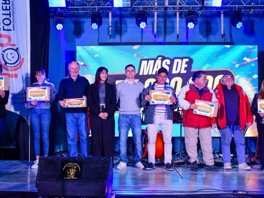 Después de diez años, el Telebingo Chubutense volvió a Puerto Pirámides
