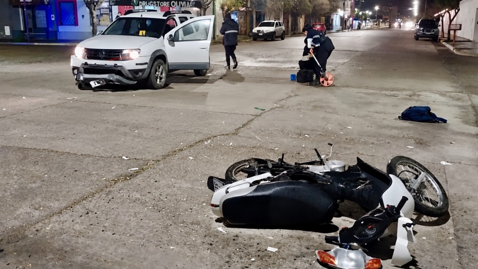 Rawson: chocó en moto, se fue del hospital pese a la recomendación médica y murió horas después