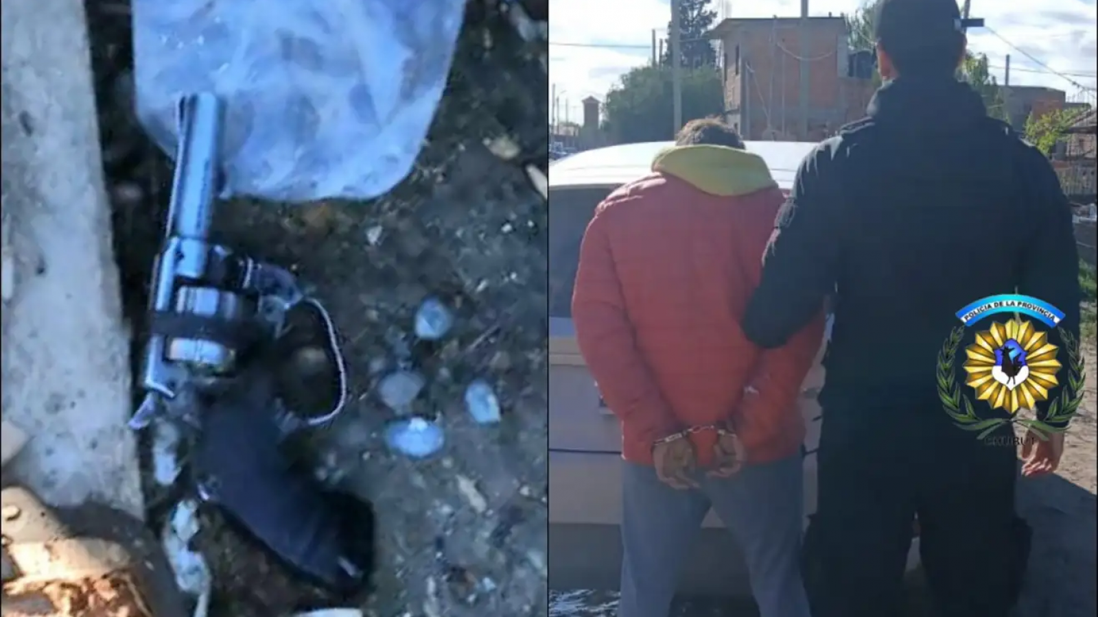 Detuvieron a un hombre tras una denuncia por disparos en el barrio Inta de Trelew