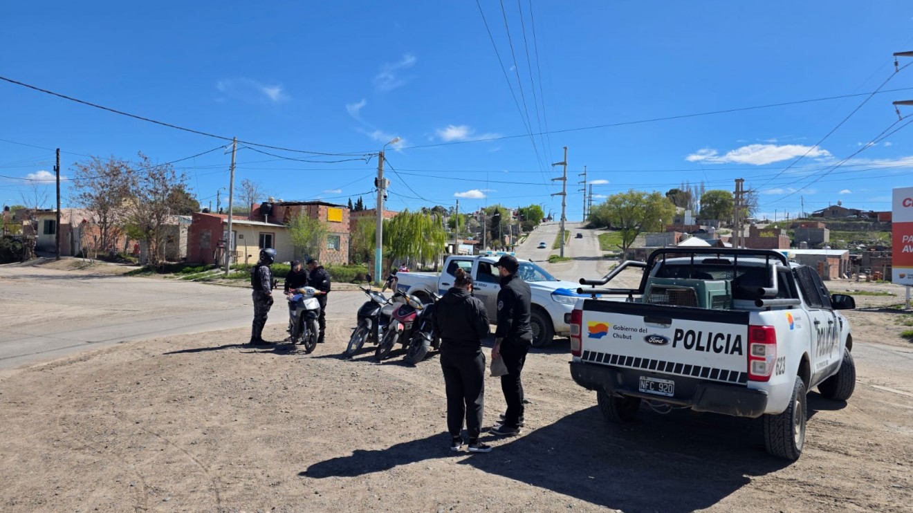 Ocho motos secuestradas y dos detenidos en controles hacia las "Canchas de Marquitos"