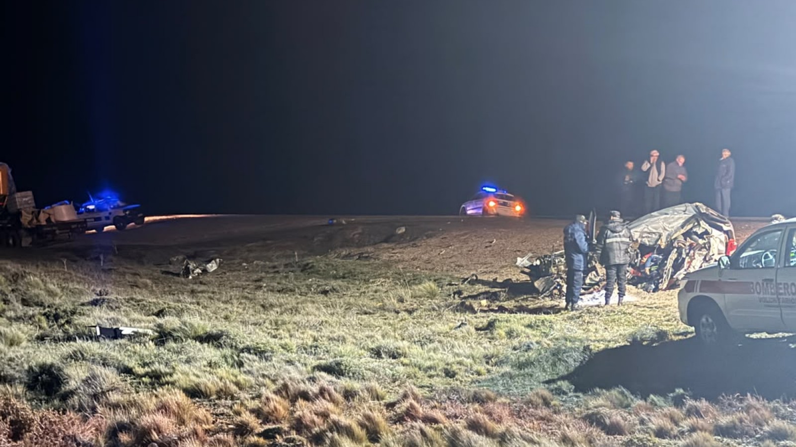 Fatal accidente en Ruta 3: son dos hombres los fallecidos