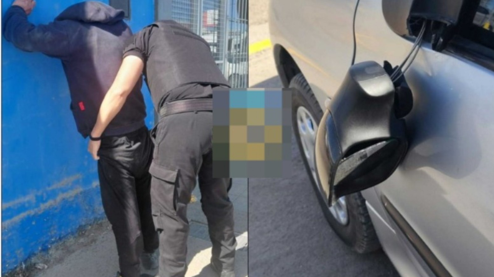 Trelew: detuvieron a un hombre señalado por romper espejos de autos estacionados