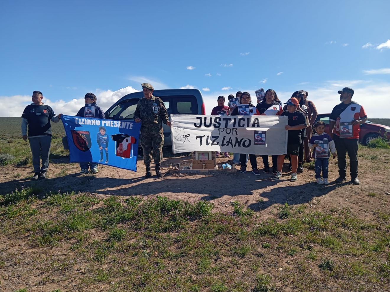 A un año de la muerte de Tiziano, su familia marchó y volvió a pedir justicia
