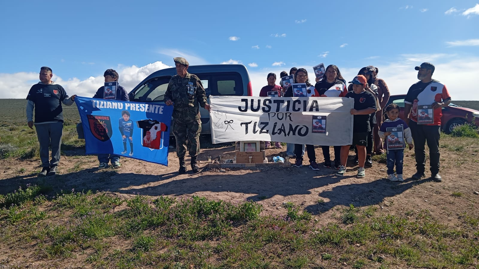 A un año de la muerte de Tiziano, su familia marchó y volvió a pedir justicia