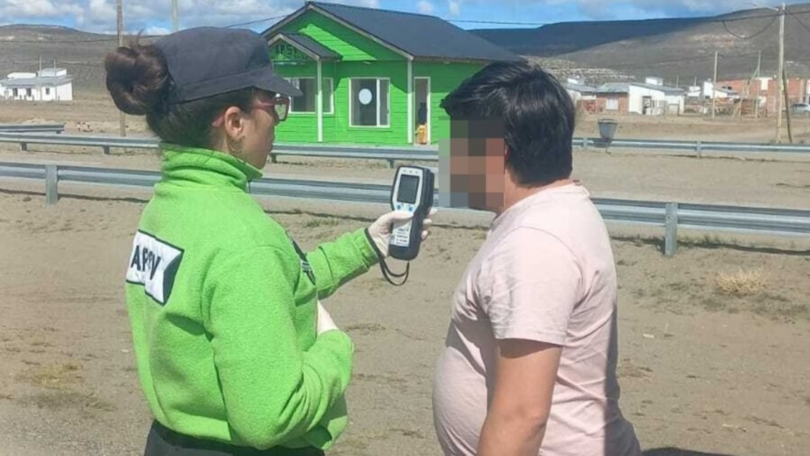 Detectaron a un camionero chileno con alcoholemia positiva en la Ruta 40