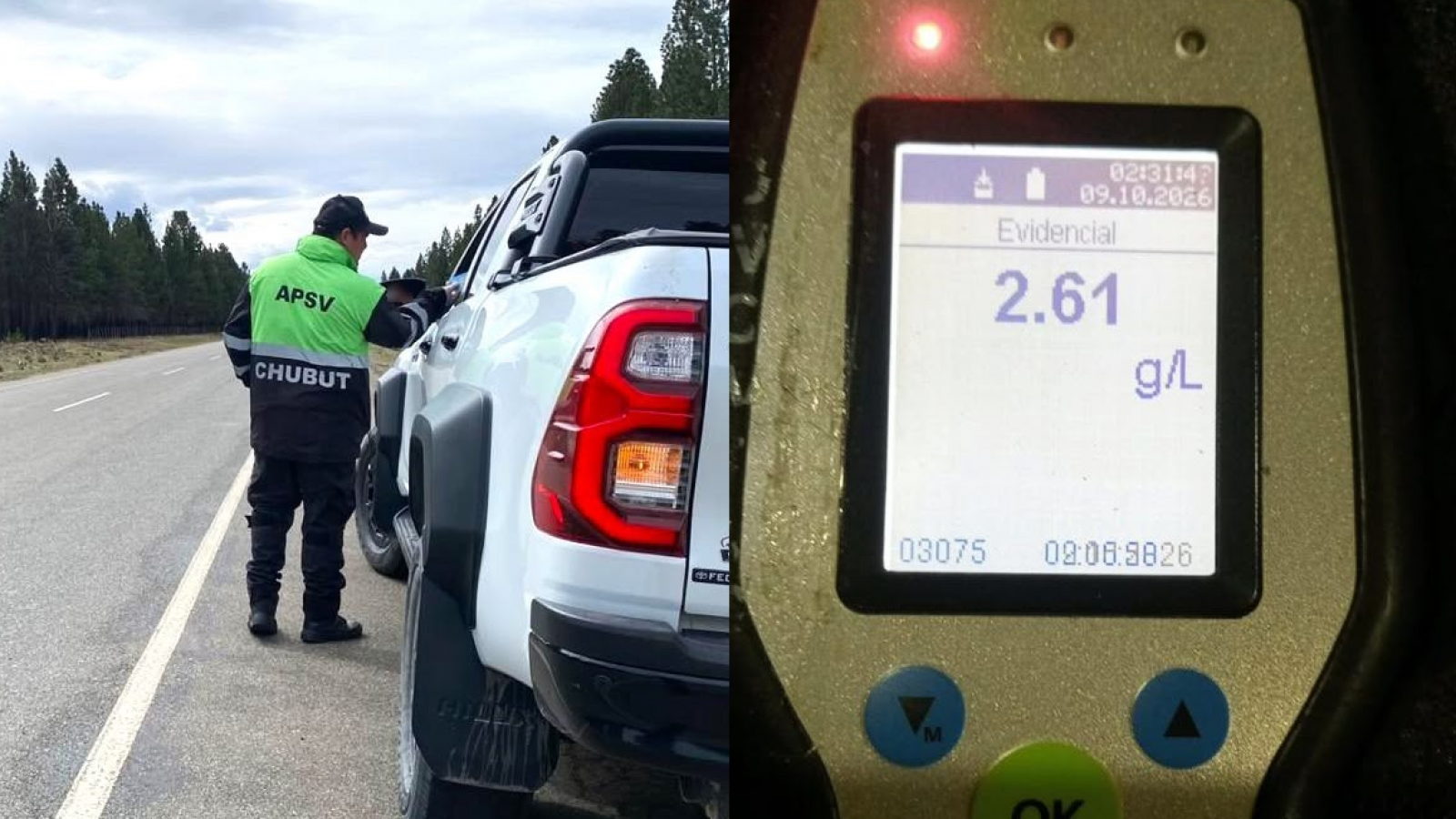 Tolerancia cero en las rutas: retuvieron a 47 conductores borrachos y detectaron récords de alcohol en sangre en un masivo operativo provincial