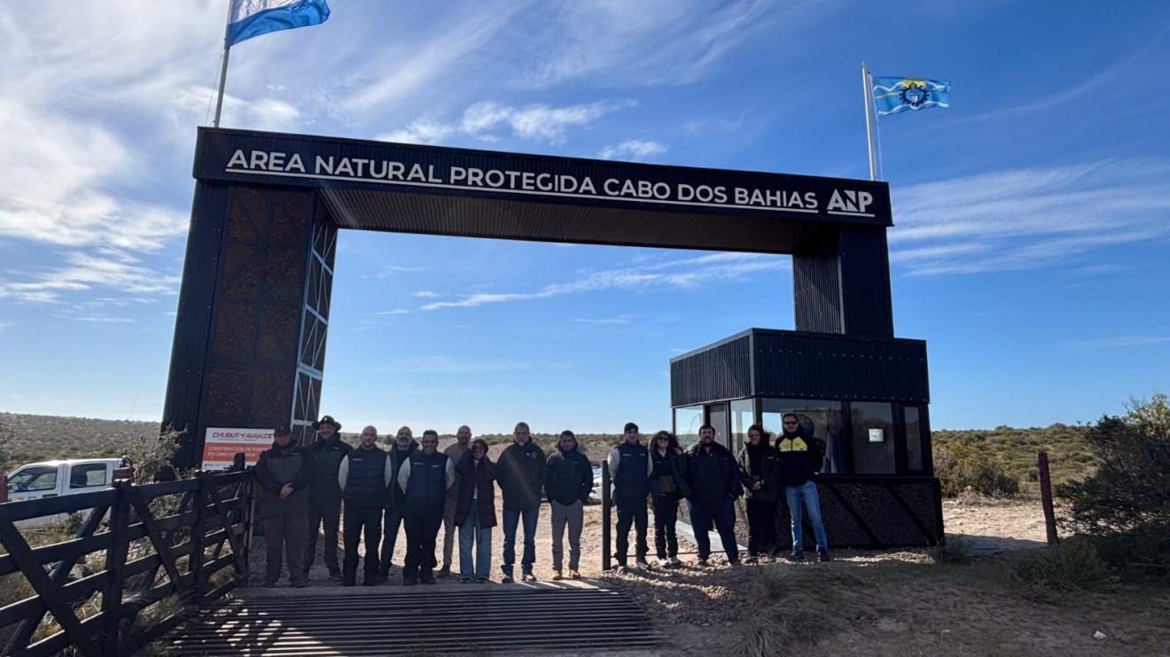 Nuevo pórtico de acceso y mejoras en Cabo Dos Bahías para potenciar el turismo en la costa chubutense