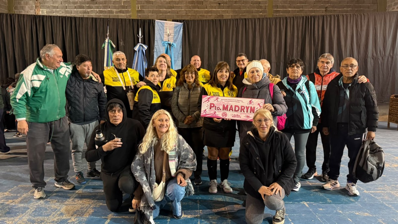 Puerto Madryn clasificó representantes a la instancia provincial de los Juegos Chubutenses de Personas Mayores