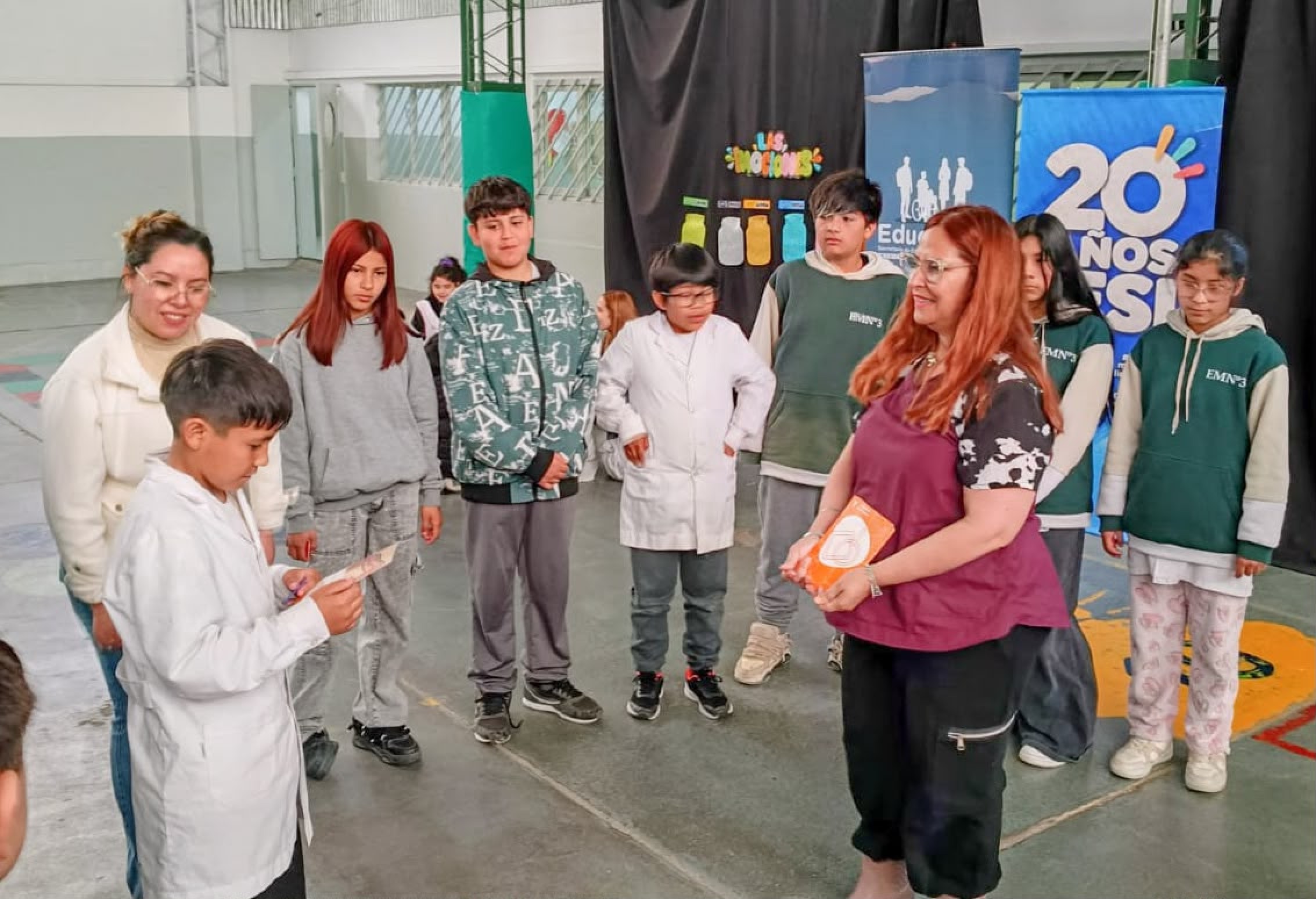 La Escuela Municipal N°3 realizó una jornada por los 20 años de la ESI