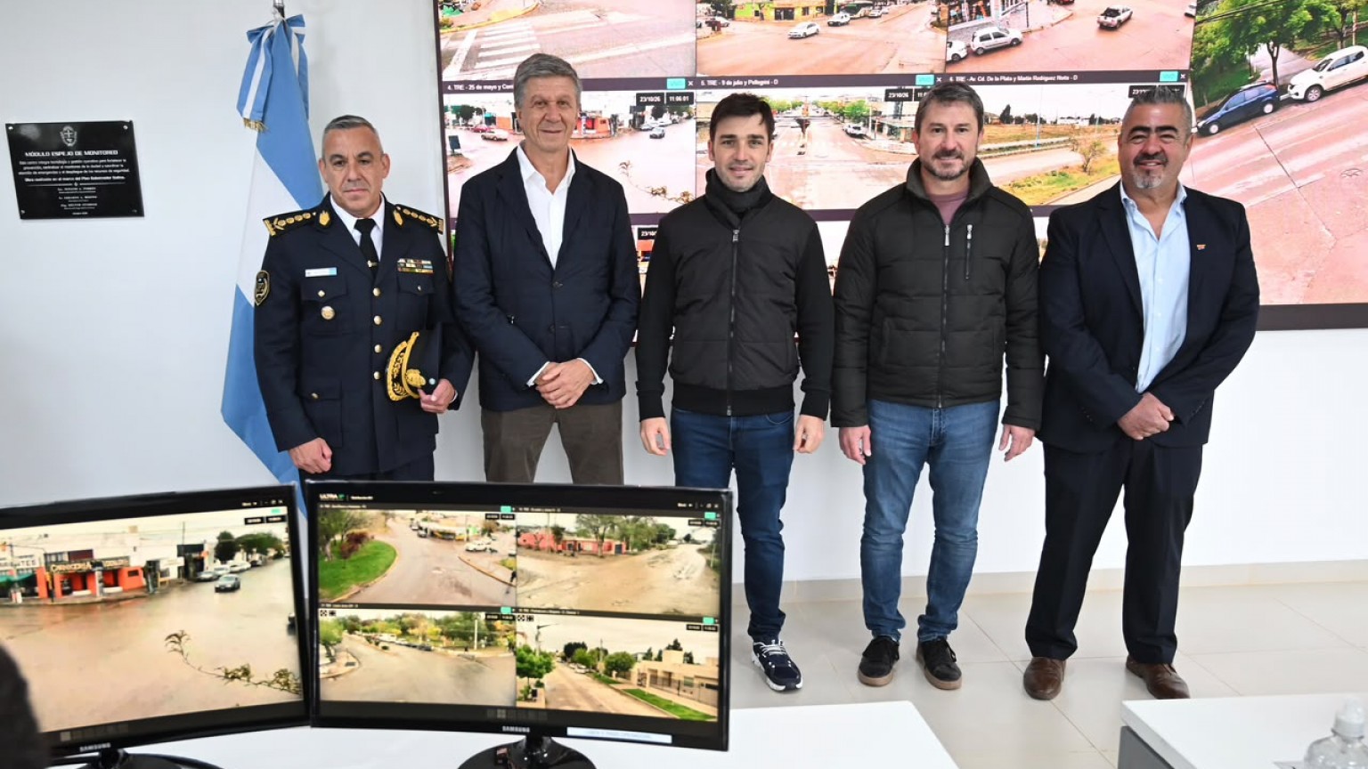 Trelew estrenó un sistema de videovigilancia con inteligencia artificial y reconocimiento facial