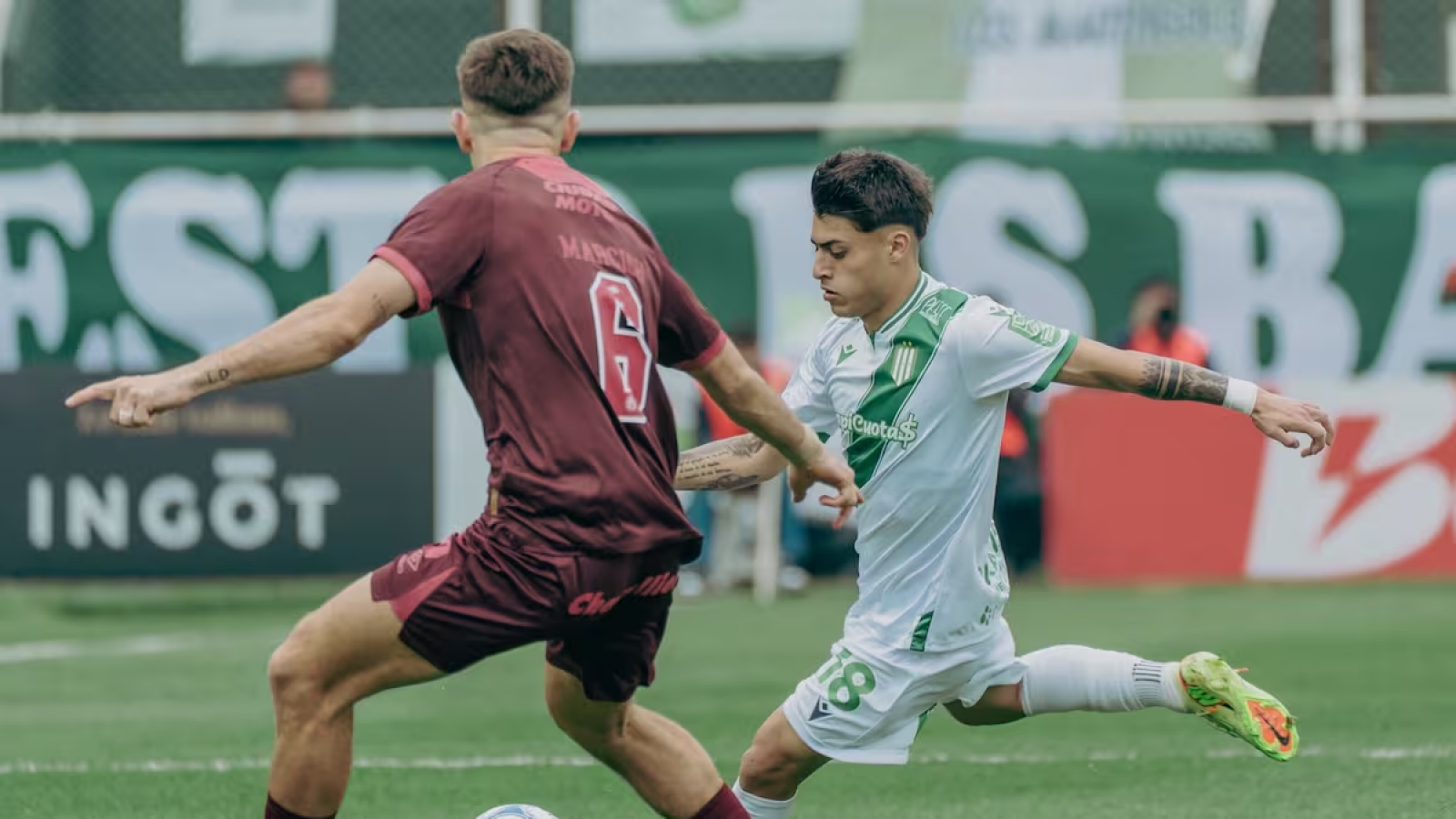 Banfield y Lanús empataron 1-1 en una nueva edición del Clásico del Sur