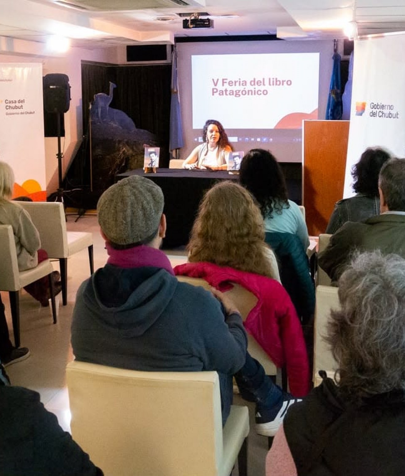 La Casa del Chubut fue escenario de la exitosa quinta edición de la Feria del Libro Patagónica