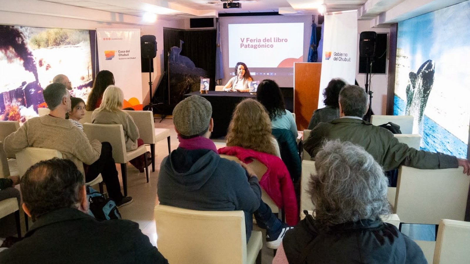 La Casa del Chubut fue escenario de la exitosa quinta edición de la Feria del Libro Patagónica