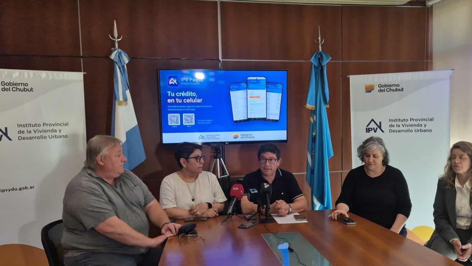 Modernización y comodidad: El IPV lanzó "IPV Pagos", la nueva app para abonar las cuotas de las viviendas sociales en Chubut