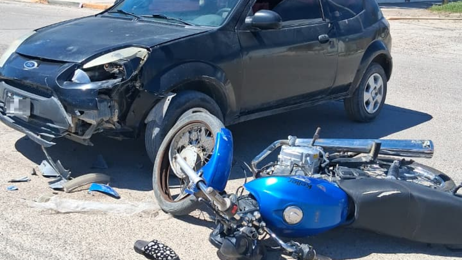 Doble accidente en Puerto Madryn: dos choques, heridos al hospital y vehículos secuestrados