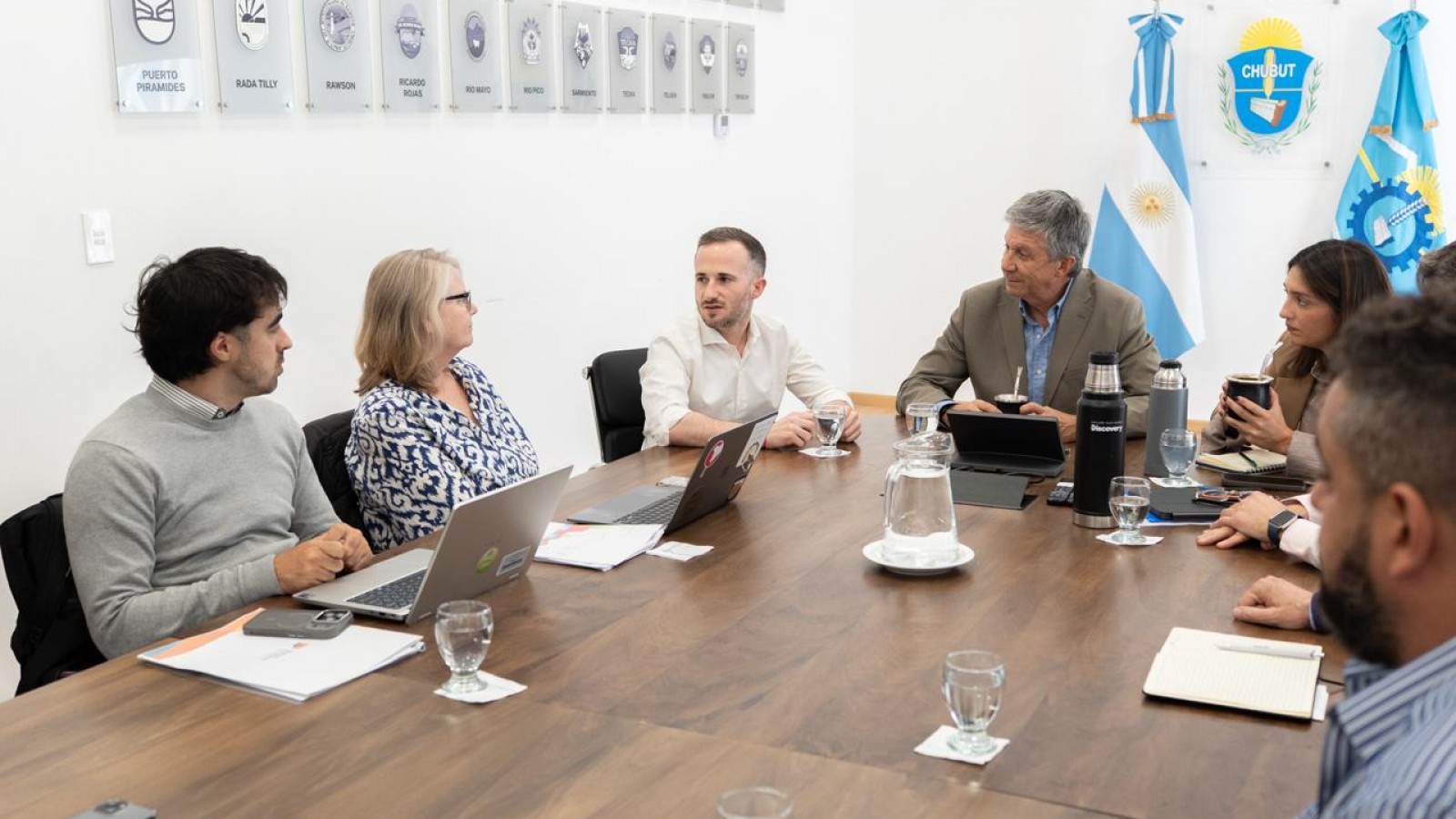 Chubut avanza junto al BID en una agenda estrat間ica para el financiamiento de obras de infraestructura
